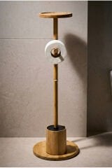Perotti Soho Bamboo Ayaklı Wc Fırça ve Kağıtlık Seti 1303150002