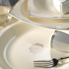 Kütahya Porselen 62 Parça Bone Mare Platin 1139720