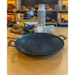 Taç Döküm Çok Amaçlı Sac Tava 34 cm Siyah 6340