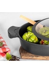 Aryıldız 7 Parça Montana Tencere Seti Siyah