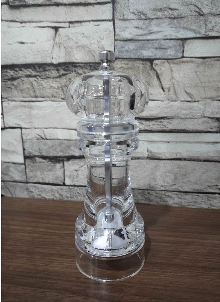 Cooker Tuz Karabiber Öğütücü Akrilik 16 Cm YK1015