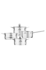 Jumbo 6 Parça New Baby Steel Mini Tencere Seti
