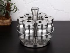Gönül Cam 6'lı Baharat Seti VBL-2105 - Inox