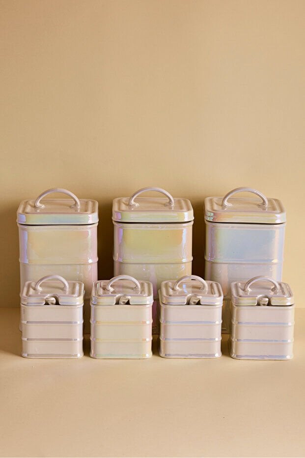 Perotti Baharat Takımı 7 Li Bianca Pearl Kare 18120