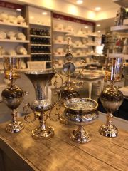 Aymet Cam Salon Seti 5 Parça AYM1900