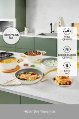 Karaca 7 Parça Swiss Crystal Tencere Seti Creamy