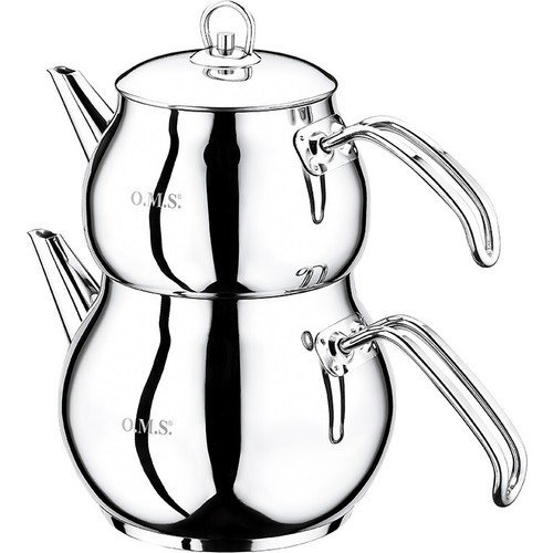 Oms Çaydanlık Takımı Çelik M Boy 8012