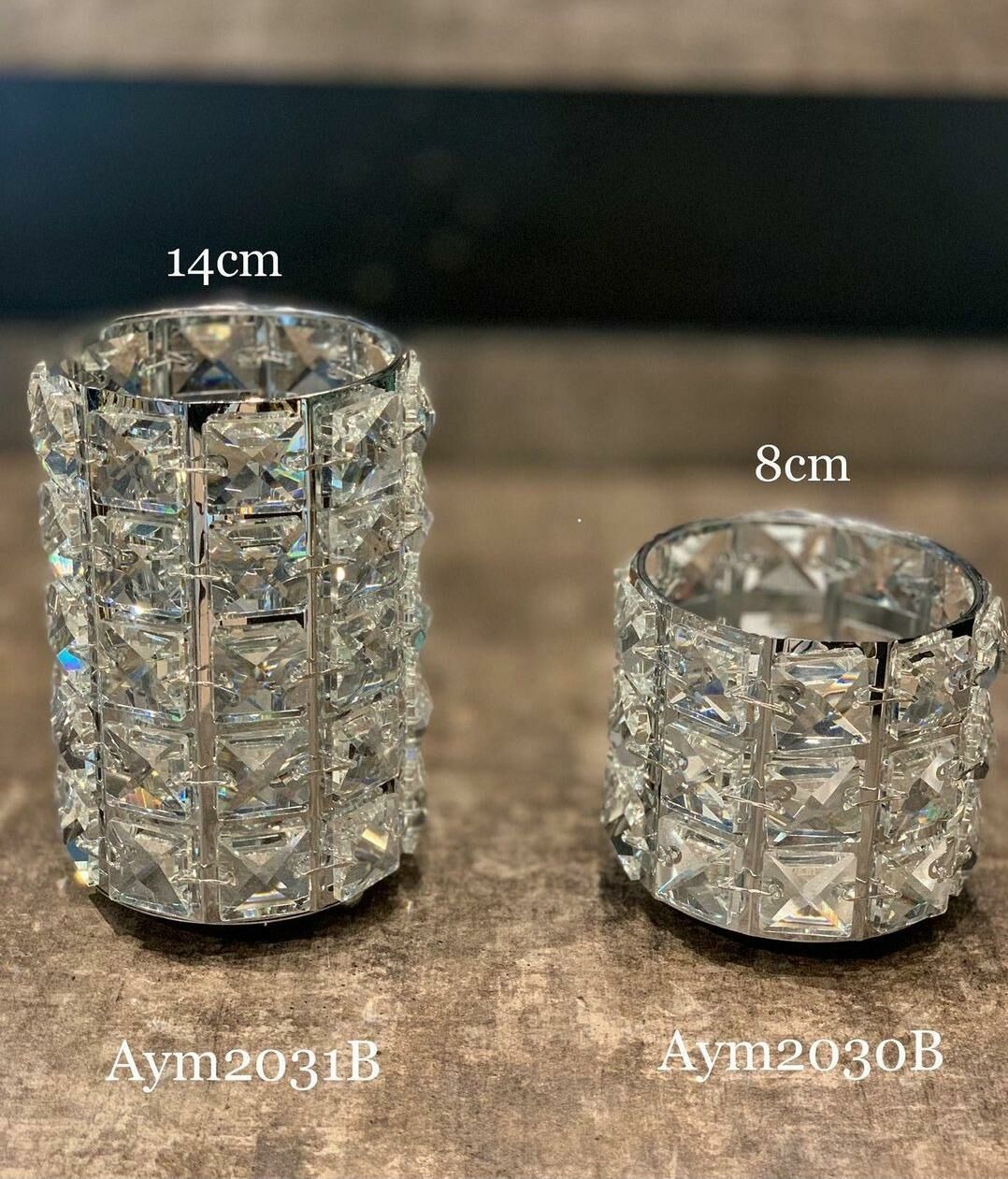 Decovien Mumluk Taşlı Tekli Gümüş AYM2030B