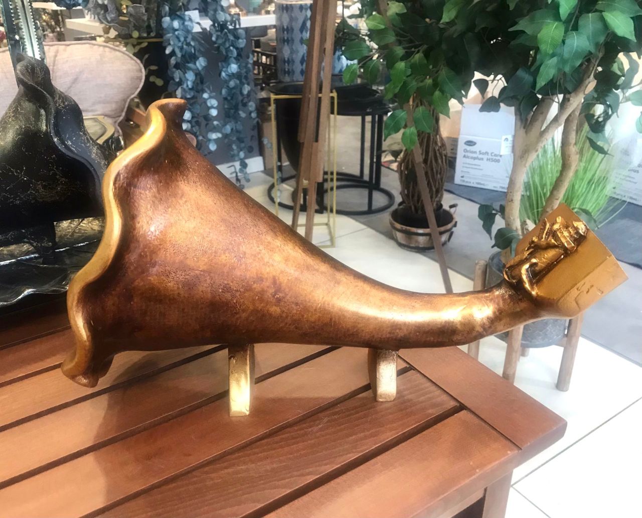 Sevgideko Büyük Boy Akustik Dore Gramafon