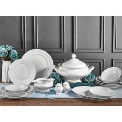 Aryıldız 60 Parça SQUARE Yemek Takımı 40002