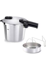 Fissler Vitaquick Premium 8 lt Buhar Sepetli Düdüklü Tencere