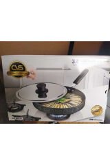 Promo Star 32 Cm Balık Tavası Kapaklı Siyah DN20072